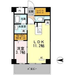 アクトタレイア茨木駅前の物件間取画像